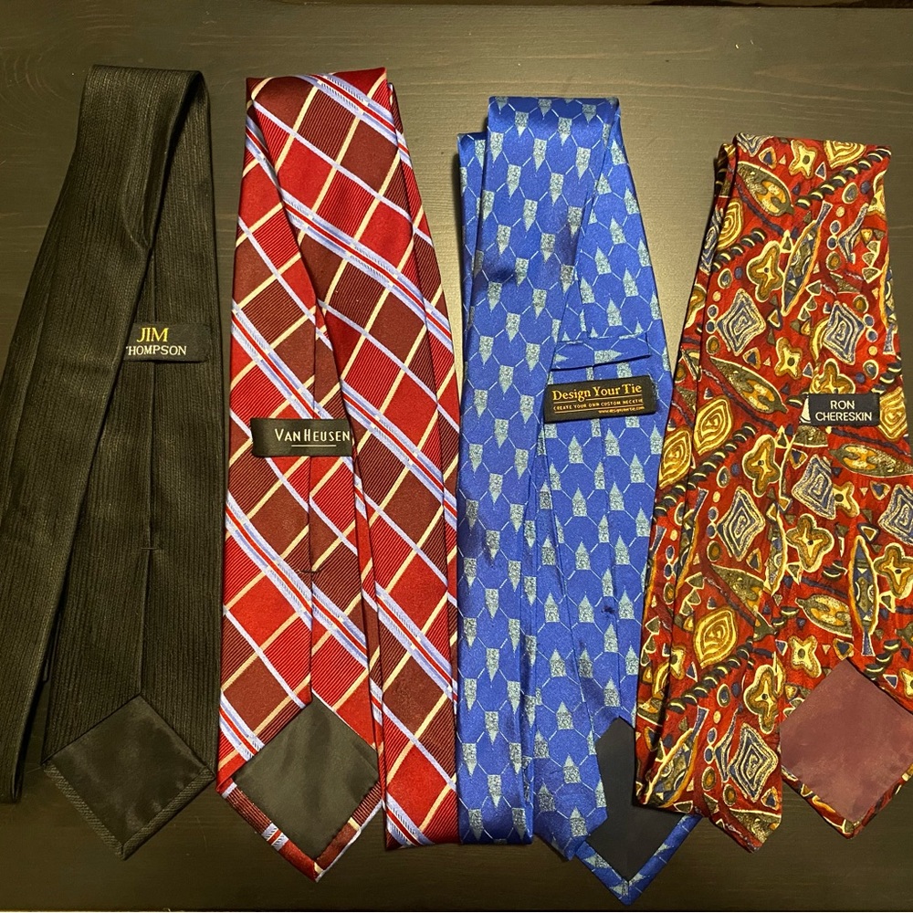 100% Silk Ties